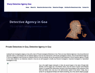 goadetectives.com screenshot