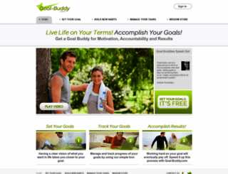 goal-buddy.com screenshot