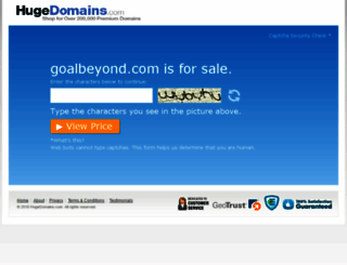 goalbeyond.com screenshot