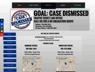 goalcasedismissed.com screenshot