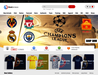 goaljerseys.com.cn screenshot