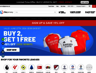 goaljerseys.com.cn screenshot