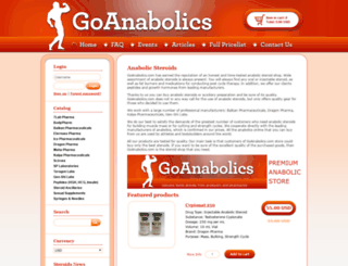 goanabolics.com screenshot