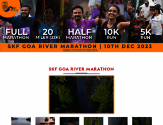 goarivermarathon.com screenshot