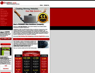 goawebsolutions.com screenshot
