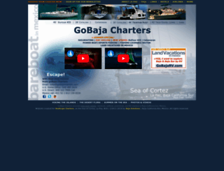 gobajacharters.com screenshot