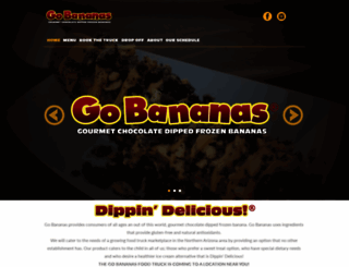 gobananasfoodtruck.com screenshot