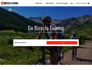 gobicycletouring.com screenshot