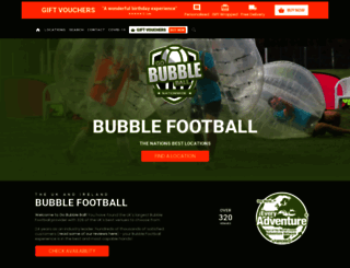 gobubbleball.co.uk screenshot