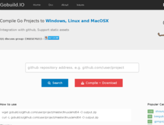 gobuild.io screenshot