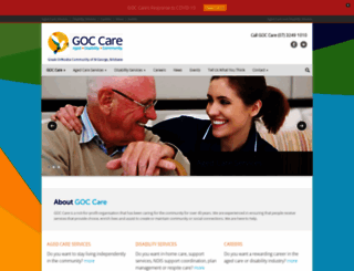 goccare.com.au screenshot