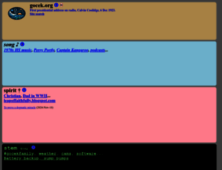 gocek.org screenshot