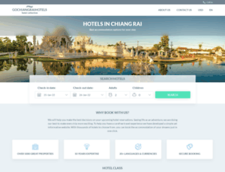 gochiangraihotels.com screenshot