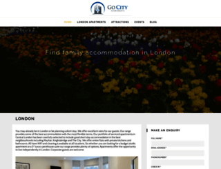 gocityapartments.com screenshot