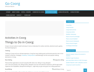 gocoorg.com screenshot