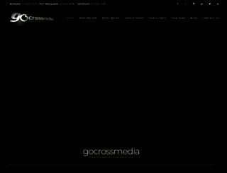 gocrossmedia.com.au screenshot
