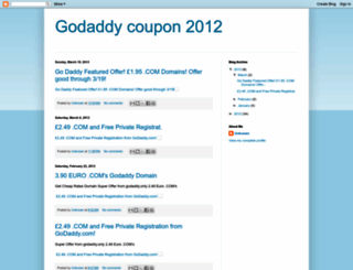 godaddycoupon2012.blogspot.com screenshot