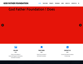 godfatherfoundation.com screenshot