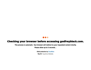 godfreyblack.com screenshot