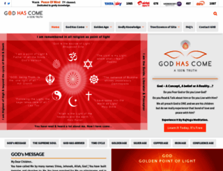 godhascome.com screenshot