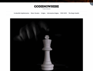 godisnowhere.org screenshot