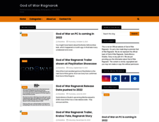 godofwar-ragnarok.com screenshot