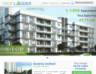 godrej-projects.propladder.com screenshot