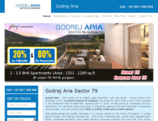 godrejaria.org.in screenshot