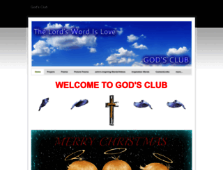 godsclub.weebly.com screenshot