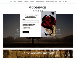 godspace-msa.com screenshot