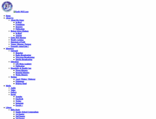 godswillmission.org screenshot