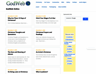 godweb.org screenshot
