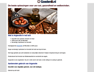 goeden8.nl screenshot