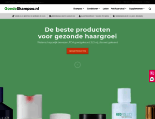 goedeshampoo.nl screenshot