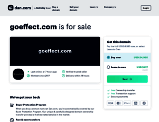 goeffect.com screenshot