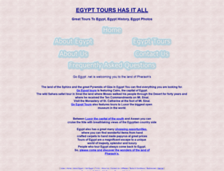 goegypt.net screenshot