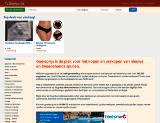 goeieprijs.nl screenshot