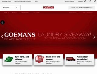 goemans.com screenshot