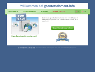 goentertainment.info screenshot