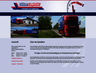 goetze-logistik.de screenshot