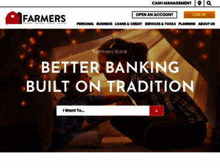 gofarmersbank.com screenshot