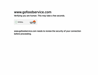 gofoodservice.com screenshot
