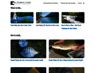 gofreshwaterfishing.com screenshot