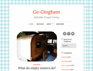 gogingham.com screenshot