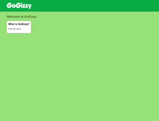 gogizzy.com screenshot