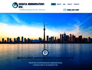 gognaimmigration.com screenshot