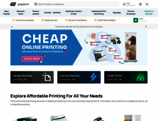 gogoprint.com.my screenshot