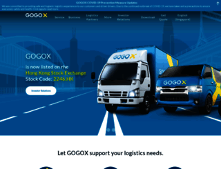 gogovan.com.sg screenshot