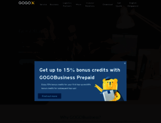 gogovanbusiness.com screenshot