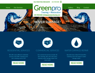 gogreenprocleaning.com screenshot